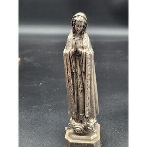Jeweled Cross Co USA Statue Our Lady Fatima Catholic Christian Figurine
